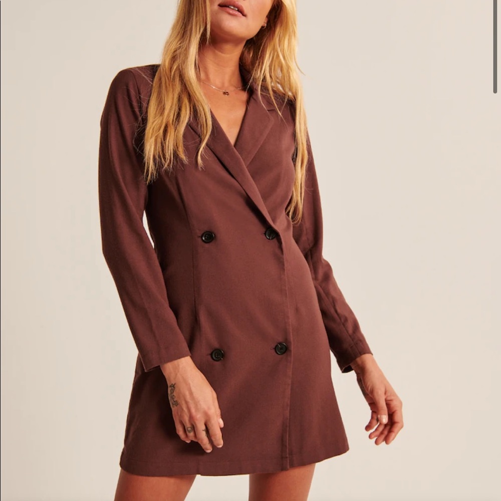 Abercrombie Blazer Dress BLACK XS